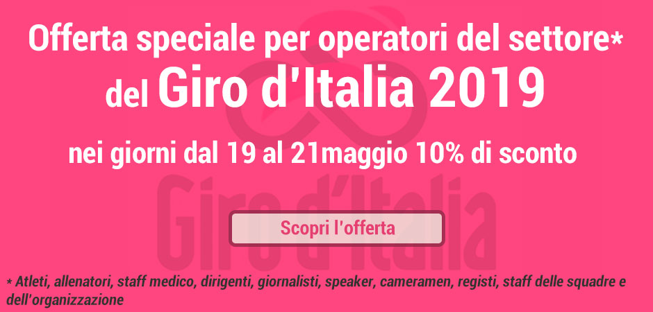Offerta per operatori del Giro d'Italia